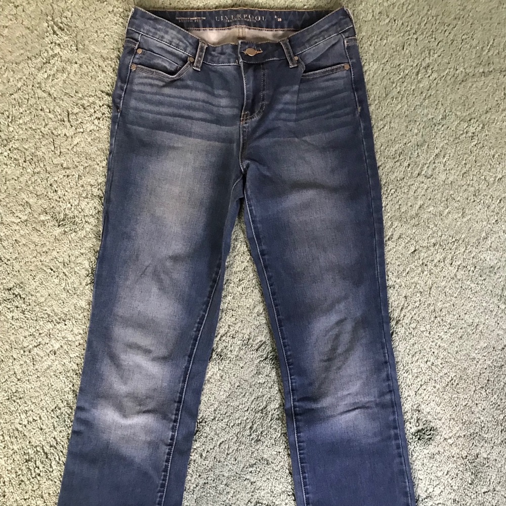 medium wash super comfy jean